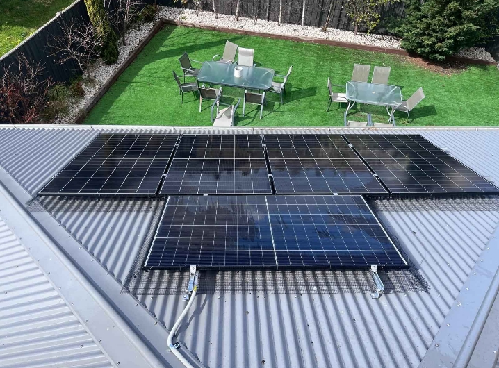 Solar panel bird proofing